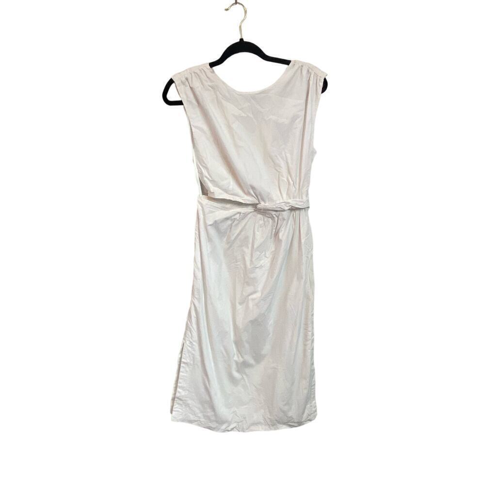 Love, Whit White Cut Out Sheath size S white midi dress